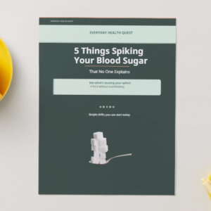 5 Things Spiking Your Blood Sugar