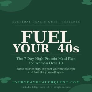 Fuel Your 40s: The 7-Day High-Protein Meal Plan for Women Over 40