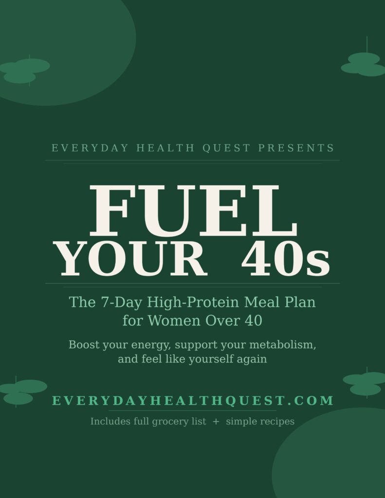 Fuel Your 40s: The 7-Day High-Protein Meal Plan for Women Over 40