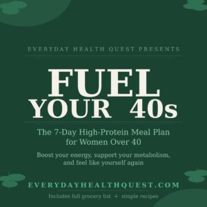 Fuel Your 40s: The 7-Day High-Protein Meal Plan for Women Over 40